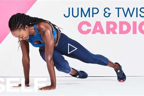 30-Minute Bodyweight Cardio Workout At Home With Dynamic Warm-Up - No Equipment! | SELF
