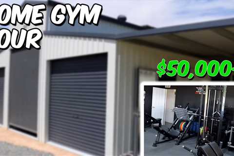 $50K Personal Training Barn Gym | Home Gym Tour