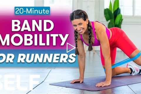 20-Minute Band Mobility Workout For Runners | Sweat With SELF