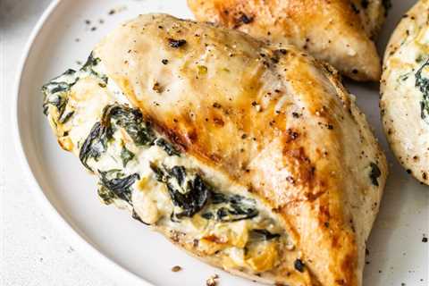 Spinach Stuffed Chicken Breast