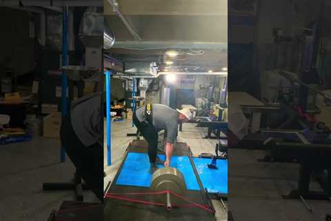 455 deadlift with bands! #shorts