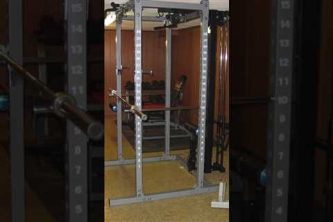 Early Basement Gym and Garage Gym Days #homegym #powertec