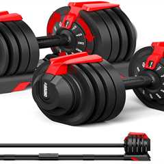 ONETWOFIT Adjustable Dumbbells 7-52.5lbs Single Dumbbell Free Weights Review