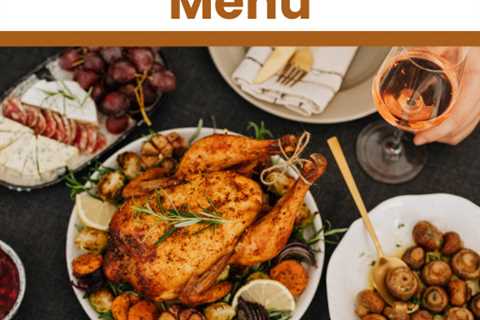 Gluten-free Thanksgiving Menu