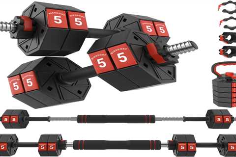BIERDORF Adjustable Weights Dumbbells Set Review