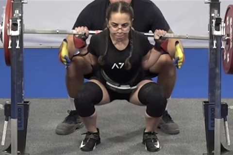 Elisa Misiano (52 KG) Sets Sub-Junior World Record with 138.5-Kilogram (305.3-Pound) Squat