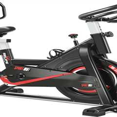 RELIFE REBUILD YOUR LIFE Exercise Bike Indoor Cycling Bike Fitness Stationary All-inclusive..