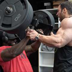 Samson Dauda Trains Chest and Calves with Classic Physique Olympia Competitor Michael Daboul