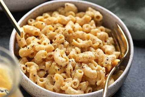 Super Simple Vegan Mac and Cheese